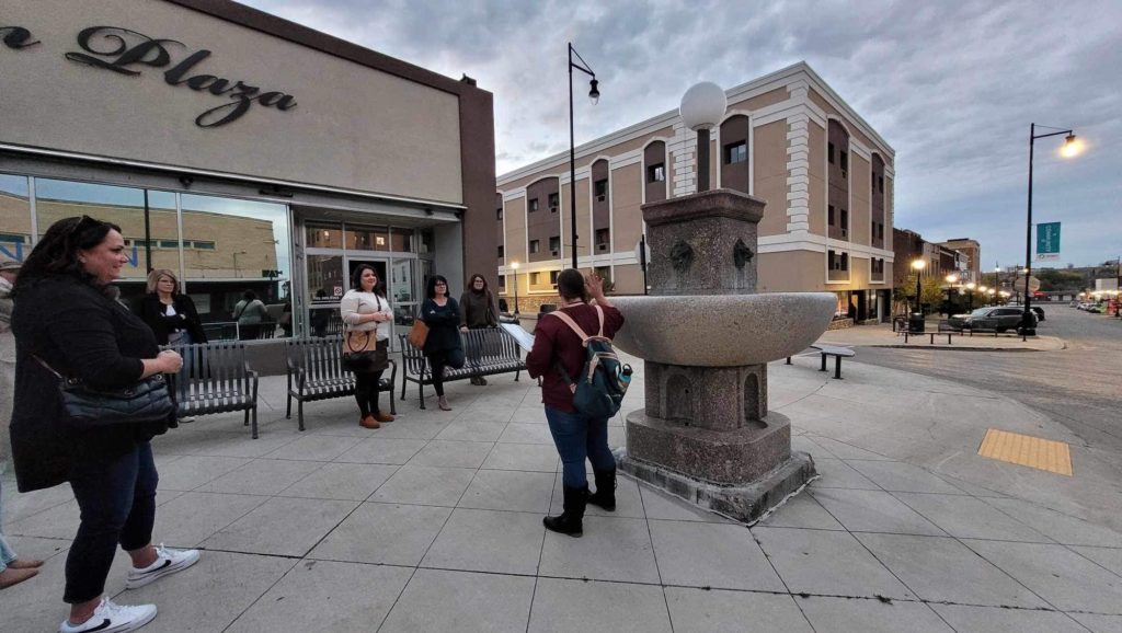 Fountain History in Downtown Minot